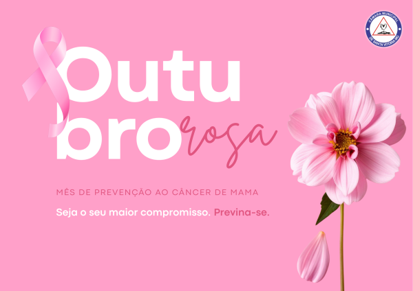 Capa para facebook outubro rosa branco e rosa